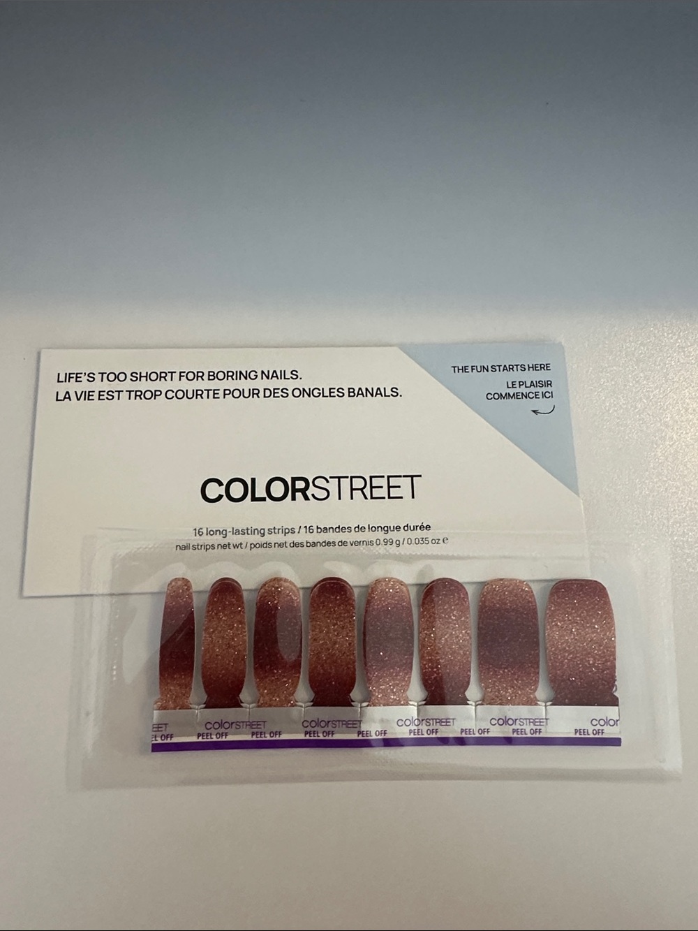 Color Street Nail Strips - Gilded Maple